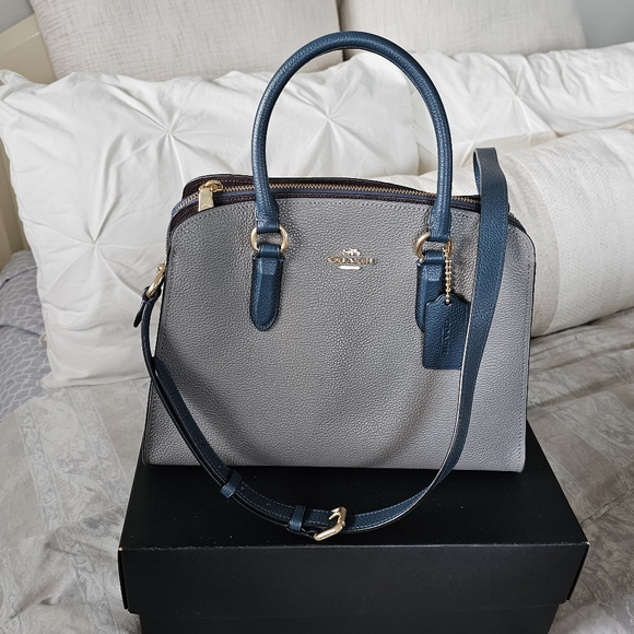 Coach Channing Carryall In Colorblock - Picture 6 of 12